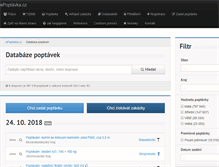 Tablet Screenshot of poptavky.epoptavka.cz